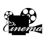 CHANYI 14X9.5Cm Lindo Película Cámara Cine Vinilo Negro/Plata Coche Pegatina CHANYI 14X9.5Cm Lindo Película Cámara Cine Vinilo Negro/Plata Coche Pegatina