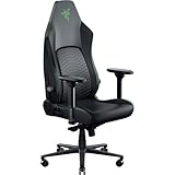 Razer Iskur V2 NewGen - Ergonomischer Gaming-Stuhl mit atmungsaktivem Gen-2 EPU-Leder mit Cooltouch Technologie - Hyperflex Lordosenstütze - breite Schulterbögen und Sitzfläche | Grün