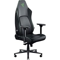 Razer Iskur V2 NewGen - Ergonomischer Gaming-Stuhl mit atmungsaktivem Gen-2 EPU-Leder mit Cooltouch Technologie - Hyperflex Lordosenstütze - breite Schulterbögen und Sitzfläche | Grün