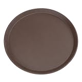 Abaodam Kaffeeservice Tablett Rutschfestes Wasserdichtes Serviertablett für Bar Restaurant und Catering Robust und Langlebig für Speisen und Getränke