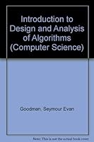 Introduction to Design and Analysis of Algorithms (Computer Science) 0070663009 Book Cover