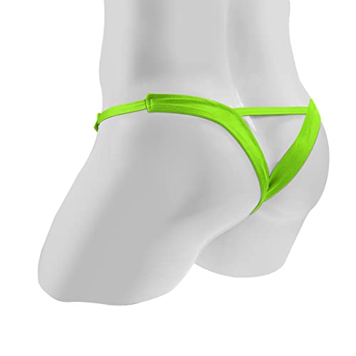 Men's Underwear Sexy Thong G-string Stretchy Breathable Panties Comfortable Fit Low Rise Bikini One Size3