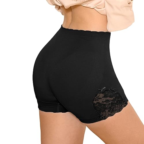 Laca Leggings Mujer Pantalones Cortos Mujer Ropa Interior Pantalones Cortos Pantalones Cortos Cintura Alta Cintura Boxers Viscosa Cintura Alta Cintura Abdomen Encogimiento Cadera Elevación de Cadera