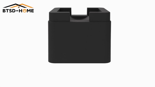 BTSD-home 2 Inch Heavy Duty Bed Risers 4 Inch Adjustable Bed Lifts Fits to All Wheels of Furniture, Sofa and Table, Couch Bed Frame Riser 4 Pack