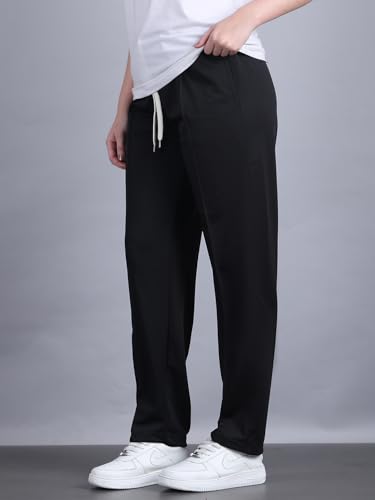 Image of Mack Jonney Solid| Relaxed Fit | Cotton Trackpant for Women-M27