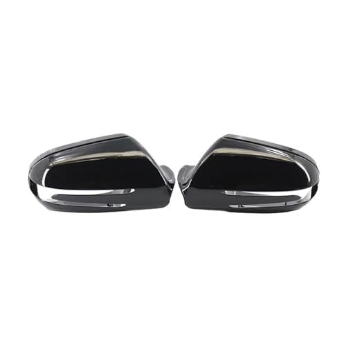 Coques de rétroviseurs en fibre de carbone pour Benz W207 C207 version 2010-2019 noir