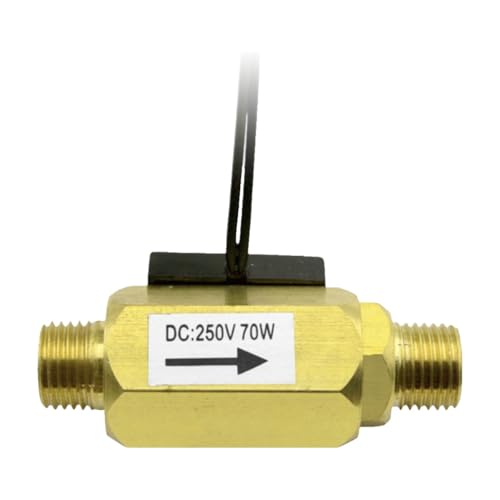 Interruptor de flujo de agua magnético de latón con tubo de 1/4 pulgada