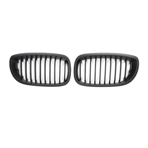 Rejillas delanteras Serie 3 E46 2DR: parrilla tipo riñón negro mate para Coupé 2003-2005
