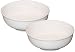 Ceramic Soup Cereal Pho Bowl, 8.75 Inch, 64 Ounce, 2-Pack, White Ivory