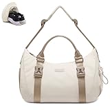 LOVEVOOK Sporttasche Damen Herren, Gym Bag, Befestigung für Yogamatte, Sporttaschen mit Schuhfach, Schwimmtasche Kleine, Weekender Reisetasche, Handgepäck Tasche für Fitnessstudio, Reise, Yoga, Sauna