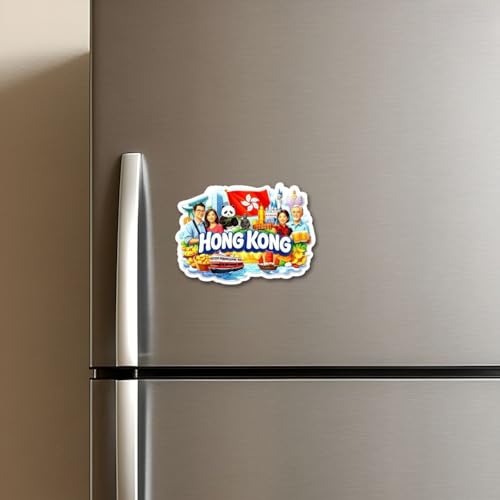 Image of Country Theme Souvenir Denmark Fridge Magnet | Collectible Denmark Travel Magnets | Printed MDF Wooden High-Power Magnet for Refrigerator, Almirah & Office Decor (Denmark)