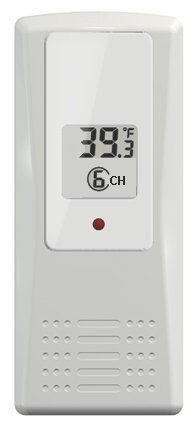 Miniatura 3 de Ambiental Weather ws-24Big dígito 8-Channel Termómetro inalámbrico con adaptador AC