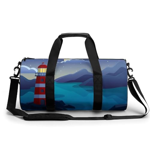 Sac de sport gym Phare De Mer grand sac de voyage week-end de 45cm