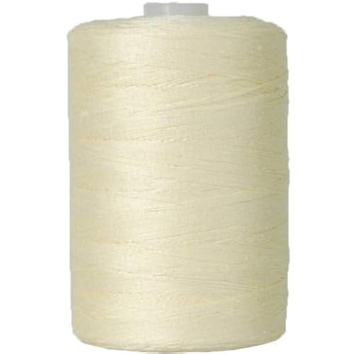 Image of ThreadArt Cotton Quilting Thread, 1000M 50 /3, Lemon 101 | Long staple cotton thread for quilting, sewing and serging. Low-lint, smooth thread for clean stitches and strong seams.