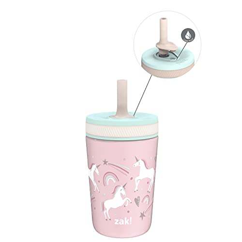 Comparison: Best Unicorn Insulated Cup 4 Zak Designs Kelso Toddler Cups For Travel or At Home, 12oz Vacuum Insulated Stainless Steel Sippy Cup With Leak-Proof Design is Perfect For Kids (Fanciful Unicorn)