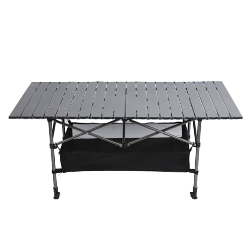 Table de camping pliante ajustable pour optimiser l'espace extérieur - 3