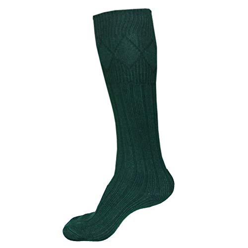 Men's Kilt Socks Scottish Highland Kilt Hose Socks - Natural Kilt Socks