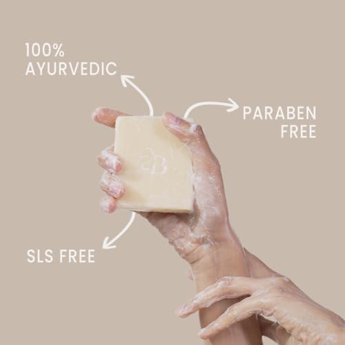 Image of Sandalwood De Tan Soap Pack of 1|Body Tan Removal for Women & Men | Cold Processed Sandal for Tanning, Skin Brightening & whitening | Handmade Ayurvedic Sandalwood soap - 125g Pack of 1