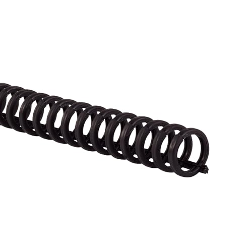 GBC Binding Spines / Spirals / Coils, 1/2" Diameter, 85 Sheet Capacity, ProClick, Black, 25 Pack (2515660) by GBC - Used condition - US$20.63
