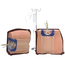 Adult Lumbar Puncture Simulator, Spine Puncture Training Model,Spinal and Epidural Anesthesia Clinical Training Model, for Teaching Skills Training Model.