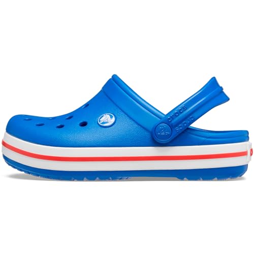Image of Crocs Unisex Kids Crocband Clog 207005-4KZ Blue Bolt C10