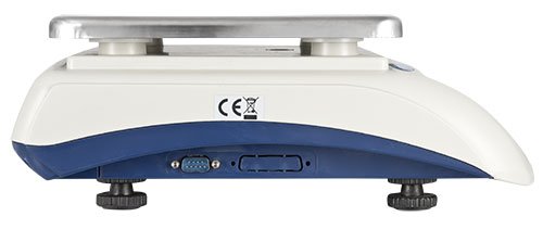 PCE Instruments PCE-WS 30 Tabletop Scale, for Weighing Applications, Measures up to 30 kg, Along with a Clear LCD Display and Tare Function