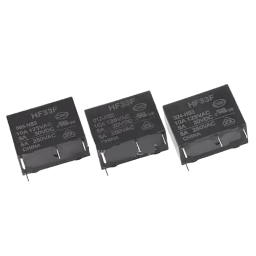 Relais HF33F-005-HS3 5V micro relais de puissance 4PIN JZC-33F 5A 250VAC - 2