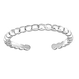 DIE ZEHENRINGE – sind aus echtem 925er Sterling Silber. Die Grösse ist flexibel einstellbar - Breite: 0,2 cm. Der Grunddurchmesser ist: 1,5 cm . 925er Sterling Silber ist nickelfrei – die Zeh Ringe sind hochglanzpoliert – in silber, gold, rosegold oder Kristallen fein verziert. Bitte beachte die Artikel sind vergrössert abgebildet!