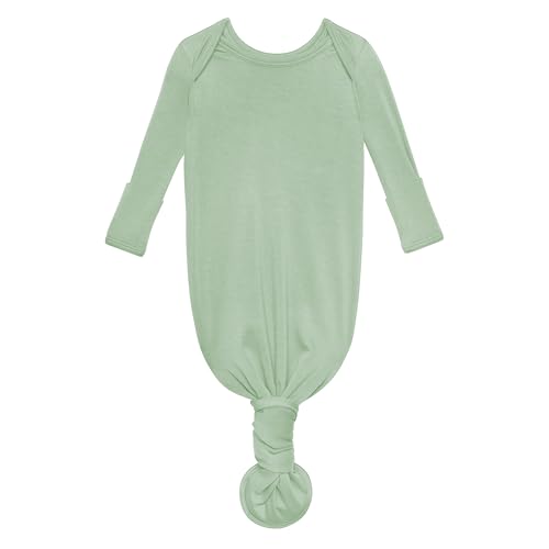 Image of Posh Peanut Knotted Newborn Gown - Newborn Gowns For Girls