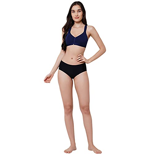 Image of SOIE Women Non Padded Non-Wired Full Coverage Stretch Cotton T-Shirt Bra