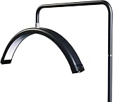 MUVLUX Lampa do przedłużania rzęs LED, 50 W, przedłużanie rzęs, światło podłogowe, ściemniane, 3200-5600 K, zestaw oświetleniowy do tatuażu brwi, rzęs, do salonu twarzy z uchwytem na telefon