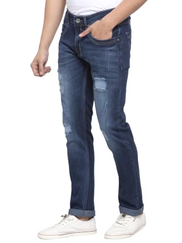 Image of Allen Cooper Blue Colored Jeans