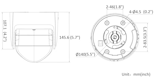 Caméra extérieure 4 MP pour sécuriser votre jardin et votre maison