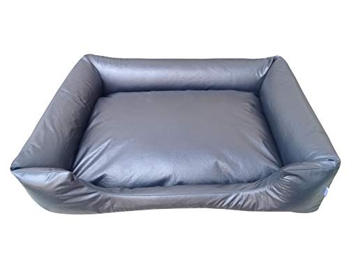 Cama de Cachorro Impermeável GG Preta