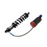 Amortiguador trasero BDA52RCL de 280 mm y 1000 lb for cuatriciclos, quads, quads, motos de cross y quads de 110 cc, 125 cc y 150 cc.