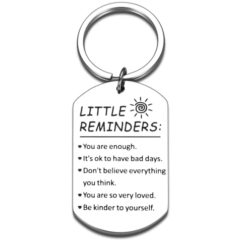 Klemktrn Feel Better Gifts for Women Christmas Gifts Stocking Stuffers for Teen Women Men Get Well Soon Keychain Long Distance Gifts Inspirational Gift Graduation Valentine's Day Birthday Gifts Cover