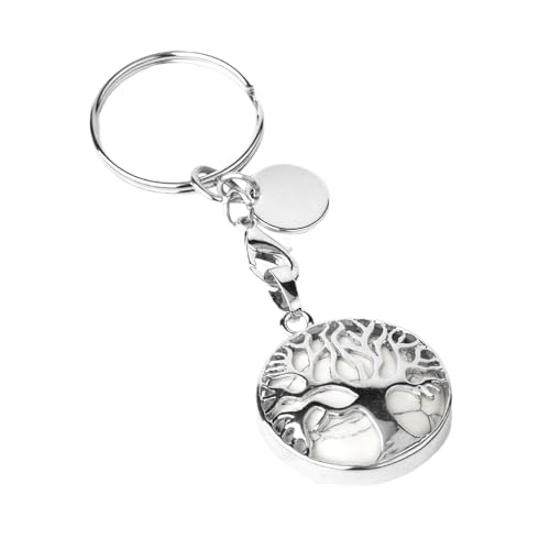NLYNX Silver Tree of Life Keychain...