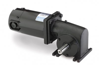 Leeson Electric M1135044.00, Right Angle DC Gearmotor, .25 HP, 90VDC, 125 RPM