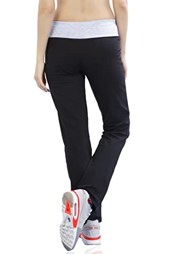 Image of Women's Athelisure Cotton Track Pant with Hidden Key Pockets