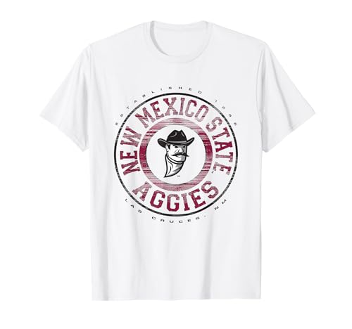 New Mexico State Aggies Showtime White Officially Licensed T-Shirt