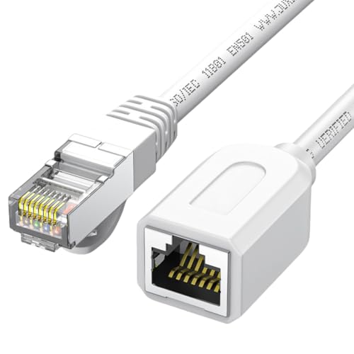 Cable de extensión de red Cat6, conectores RJ45 macho a hembra para red