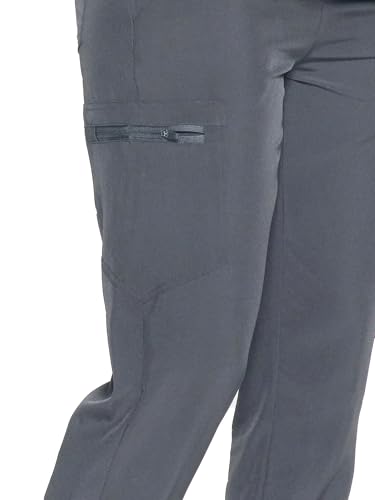 Image of COZYFIT Womens Scrub Pants - Soft Stretch Yoga Style with 5 Pockets, Slim Fit Jogger Scrubs Pants for Women