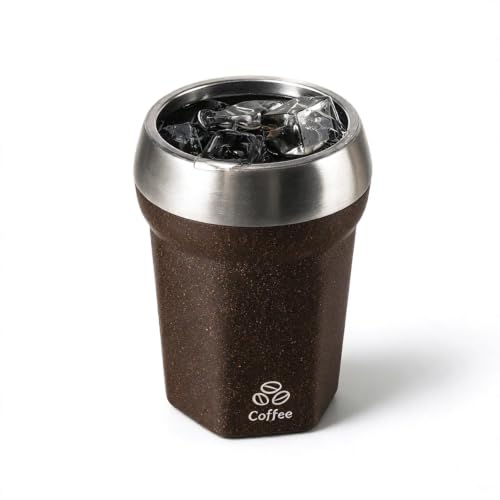 ChayWillow Coffee Grounds Reusable Travel Mug 304 Stainless Steel - image 1