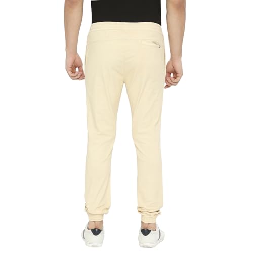 Image of Spykar Men's Slim Fit Mid Rise Trouser