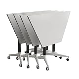 Améliorez votre espace de travail : cette grande table de conférence présente une table blanche élégante et un design minimaliste, parfaite pour les bureaux, les écoles et les espaces de cotravail. Son style contemporain et son design fonctionnel favorisent la collaboration et la productivité, ce qui en fait un choix idéal pour les réunions et les activités de groupe. Améliorez votre environnement avec cet ajout élégant et pratique.