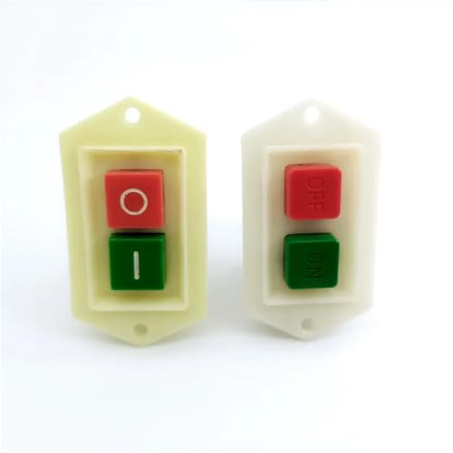 Interruptor LC3-5 de botón con autobloqueo AC 220V 380V 10A para control de motor eléctrico 5