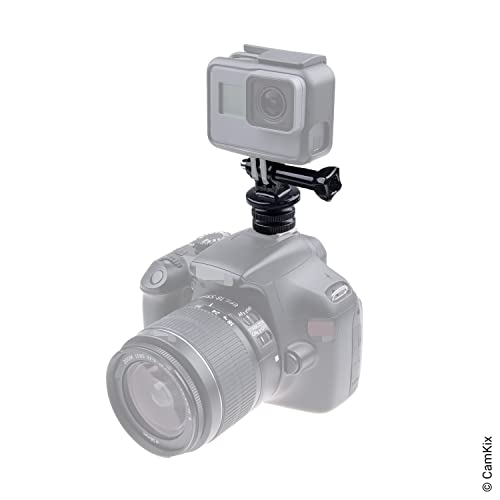 Image of CamKix%C2%AE Hot Shoe Mount Adapter Kit for DSLR Camera Lighting, Monitoring or Controlling