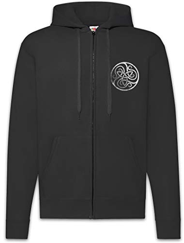 Sweat à capuche zippé homme avec motif celtique Urban Backwoods