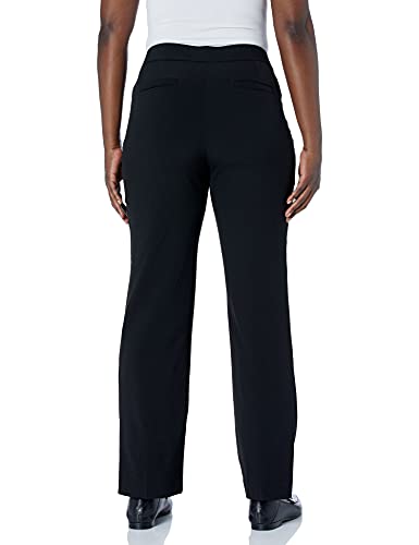 Briggs New York Women's Petite Bi-Stretch Tummy Straight Leg Pant2