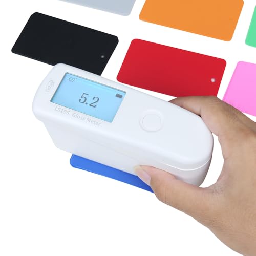 Linshang Gloss Meter LS195 Glossmeter Car Glossmetre Glosmeter LS195 Angle 60° Easy Operation Software QC Mode High Precision CNAS Rechargeable